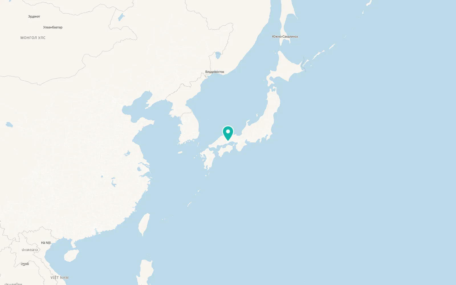 Map of Okayama