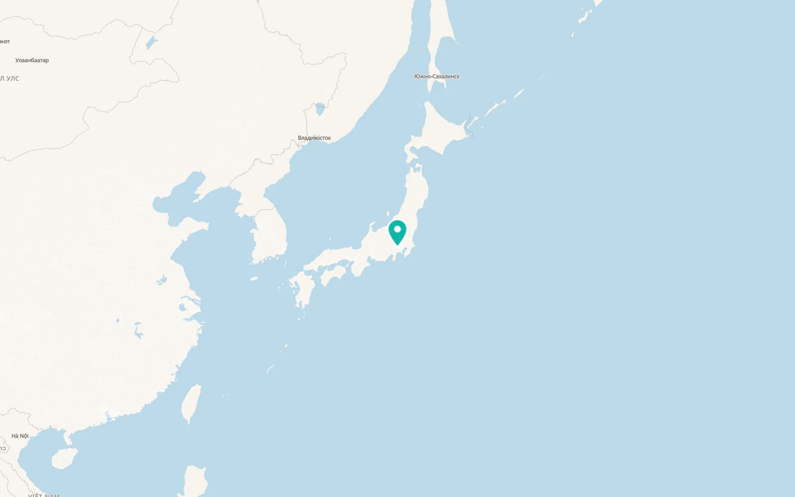 Map of Sagamihara
