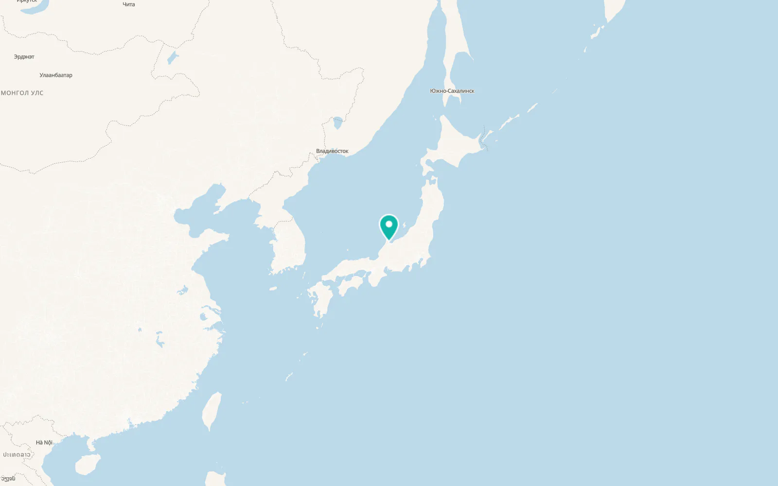 Map of Takaoka