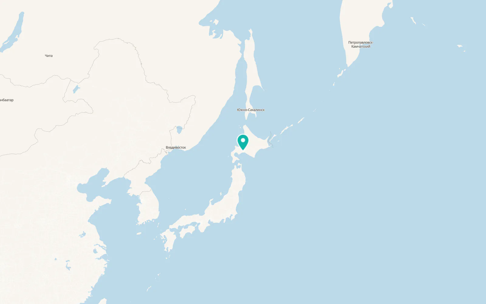 Map of Tomakomai
