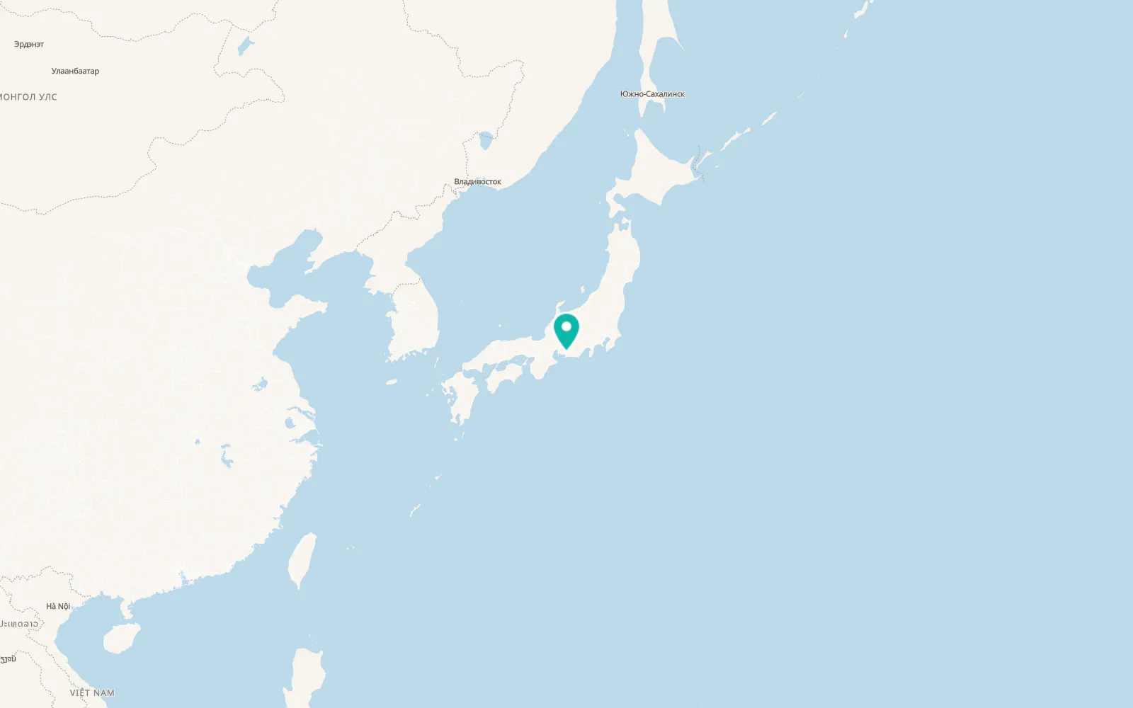 Map of Toyokawa