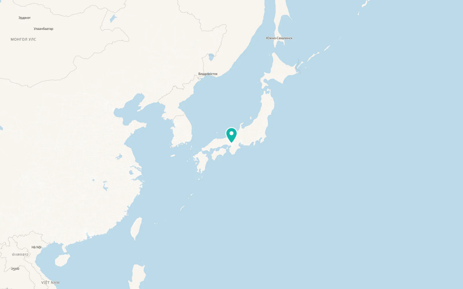 Map of Toyonaka