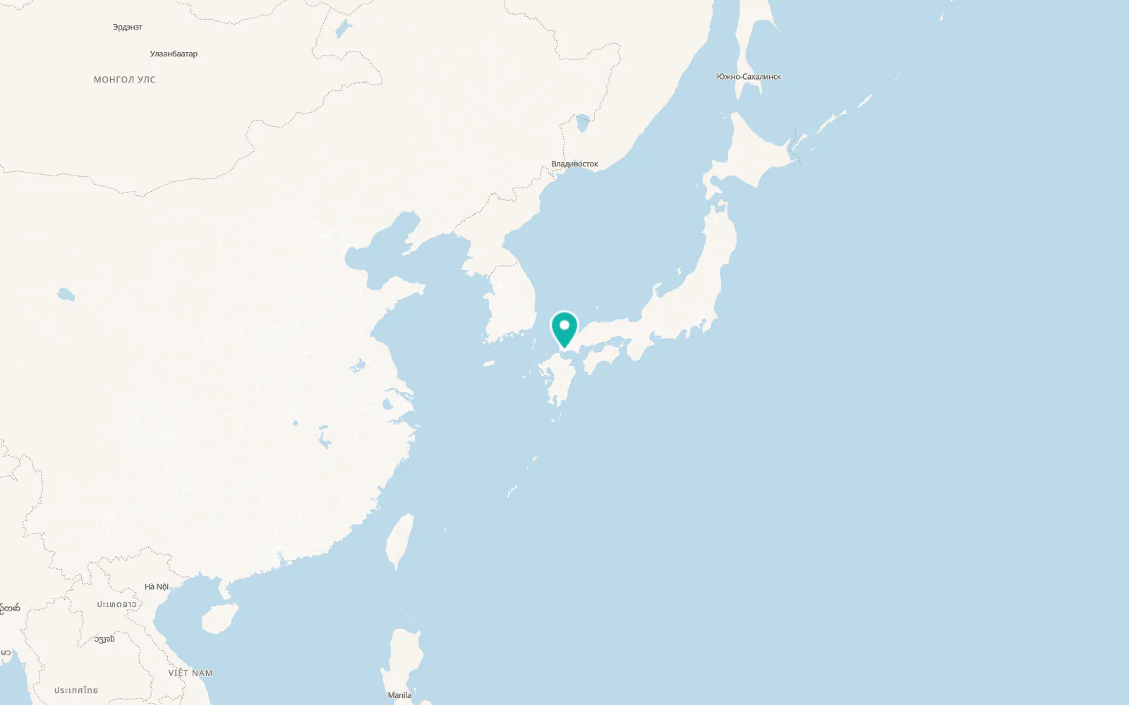 Map of Ube