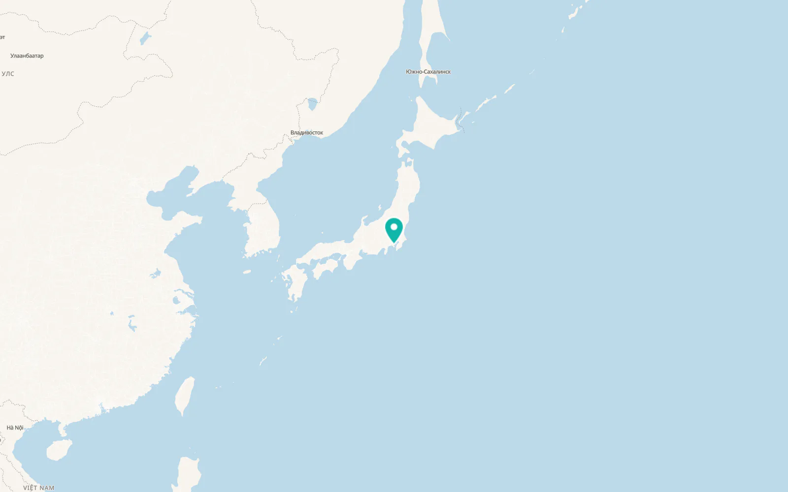 Map of Yokosuka