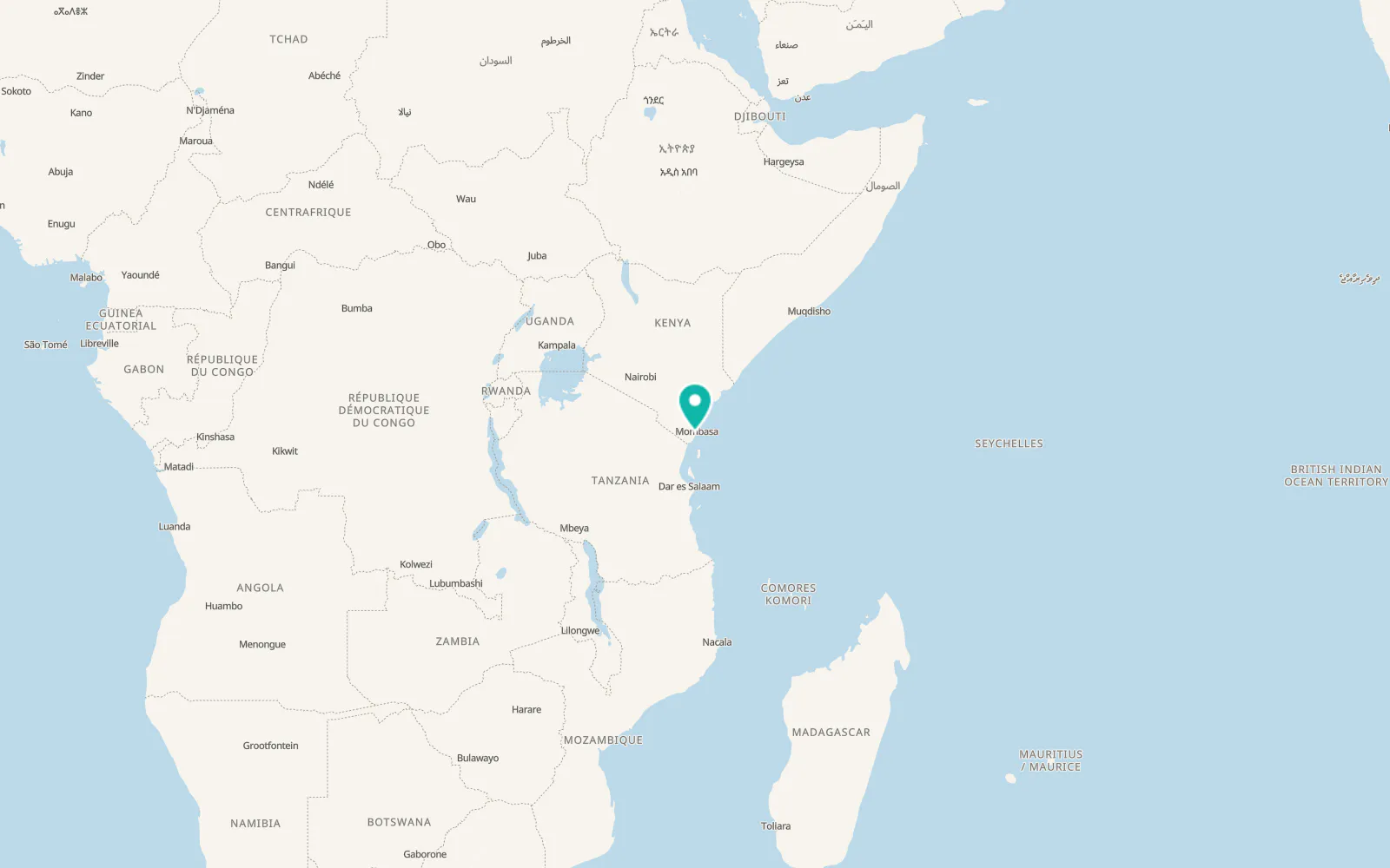 Map of Matuga