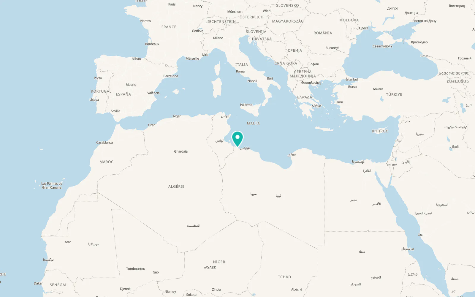 Map of Al Jumayl