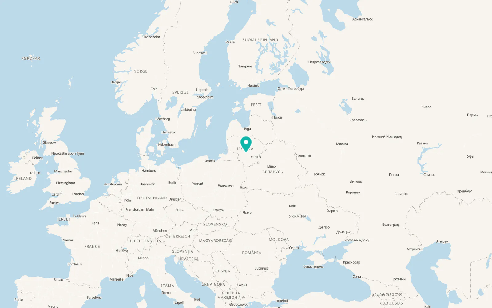 Map of Šilainiai