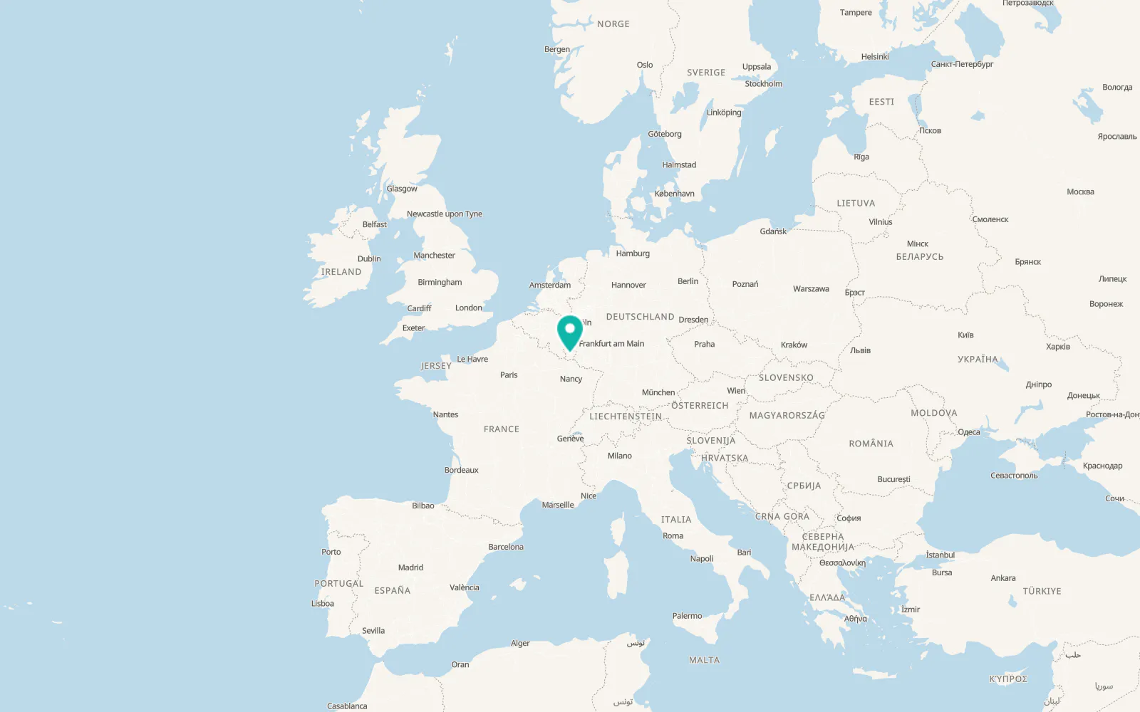 Map of Limpertsberg