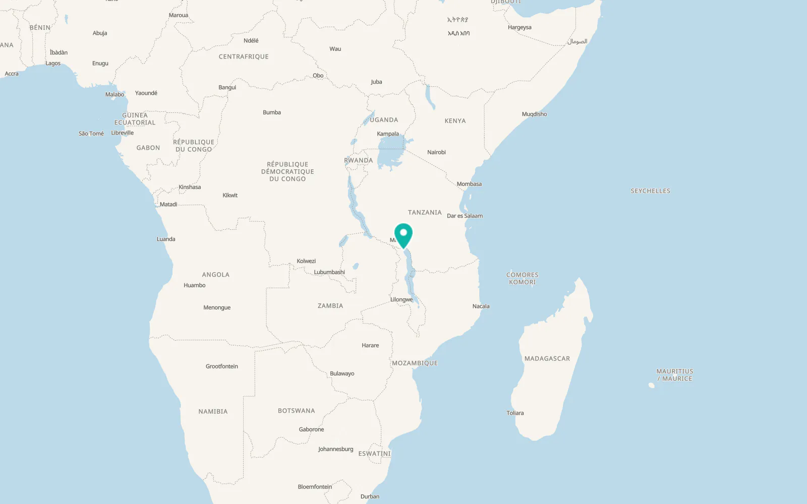 Map of Karonga
