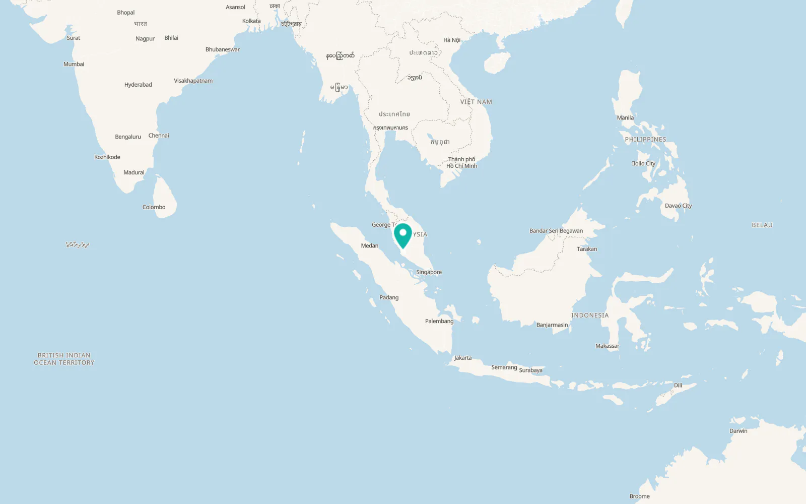 Map of Subang Jaya
