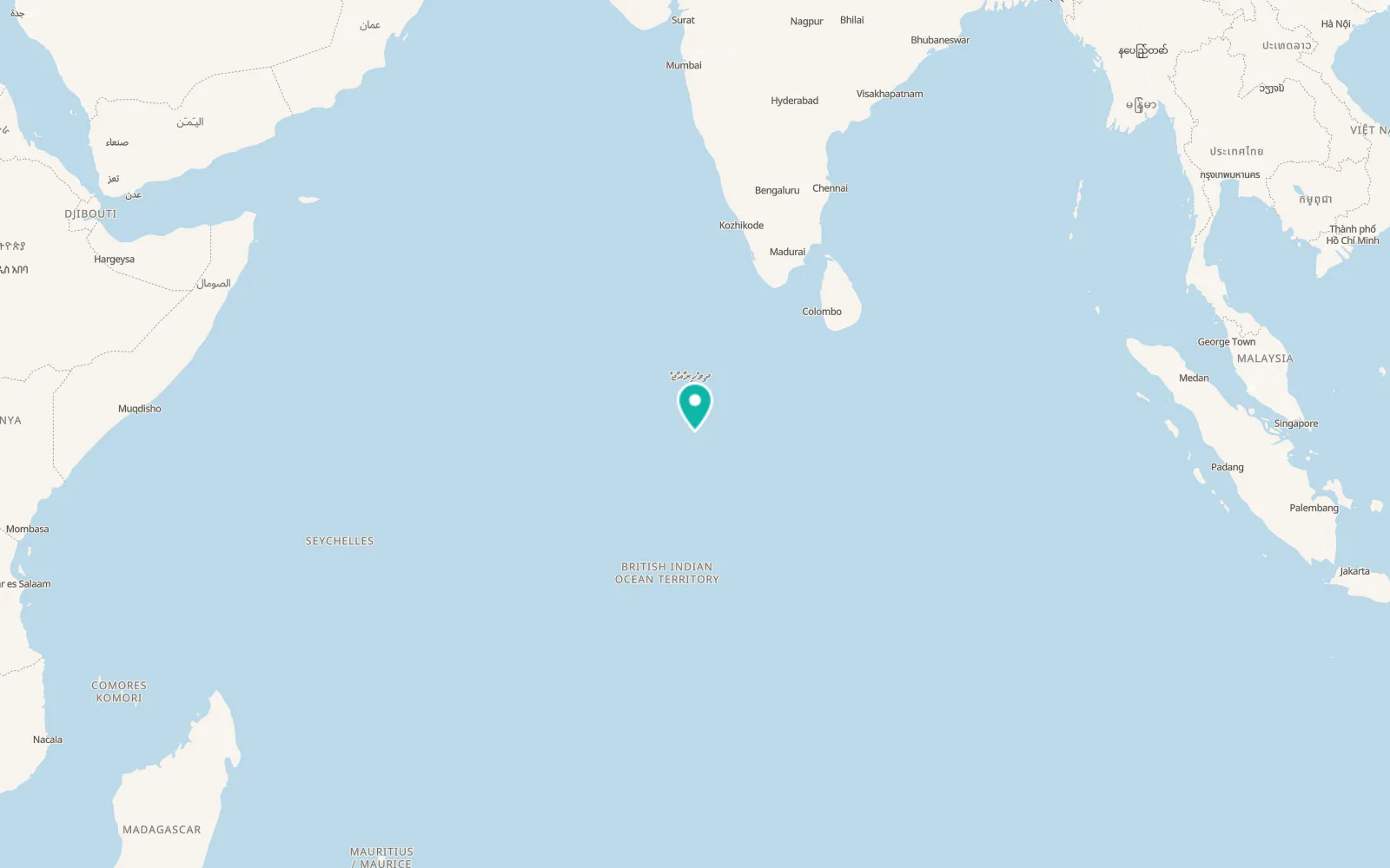Map of Viligili