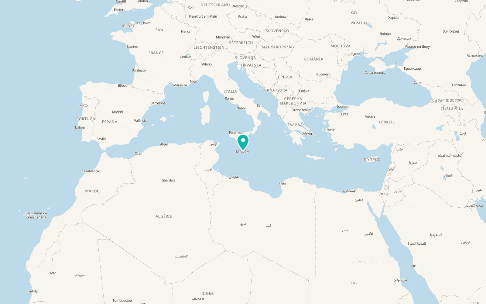 Map of Qormi
