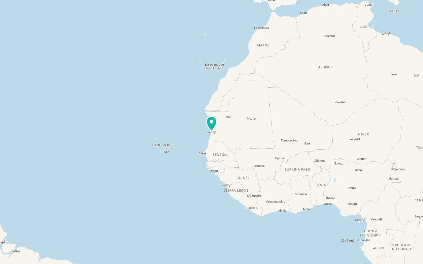 Map of Dar Naim