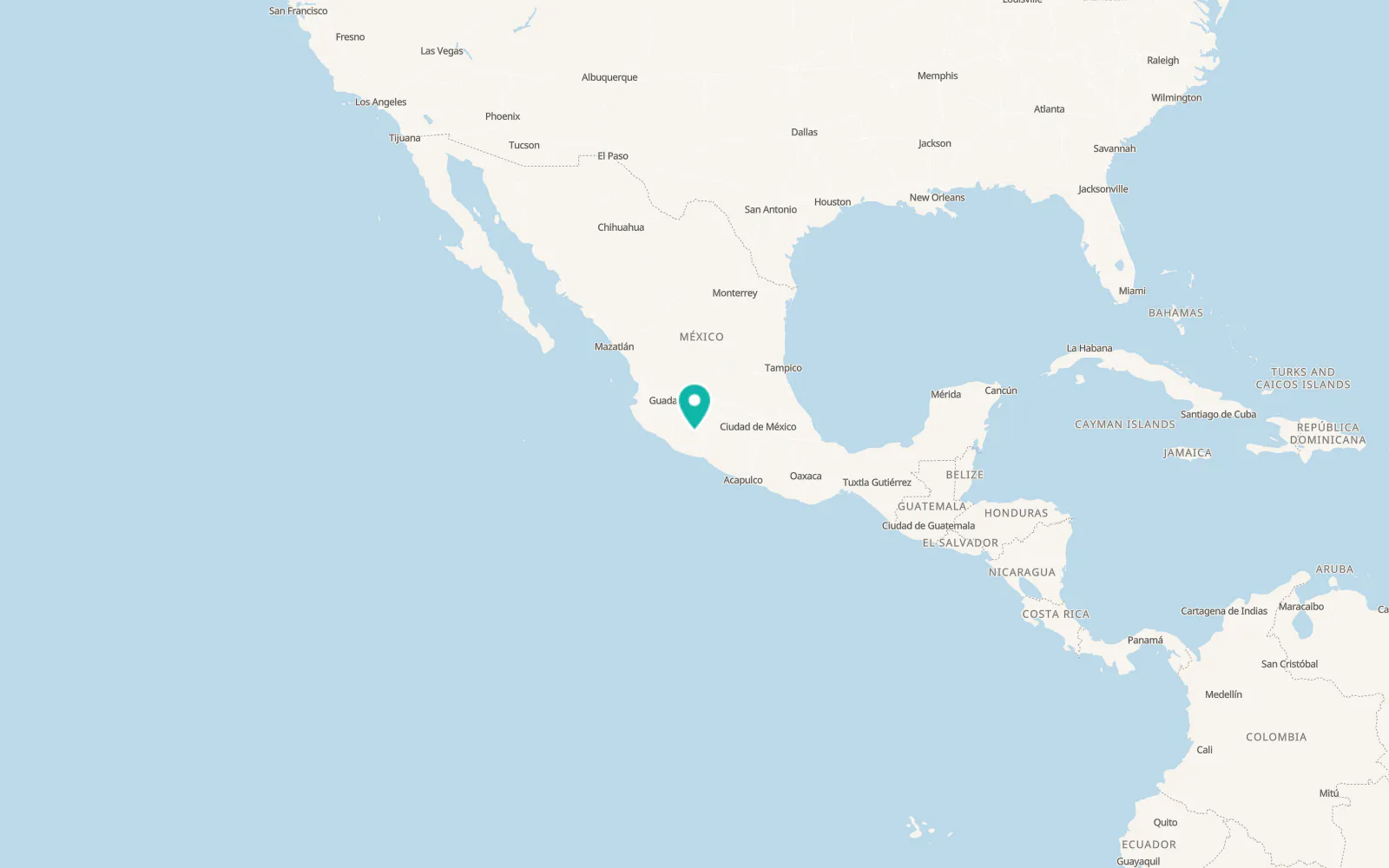 Map of Apatzingán