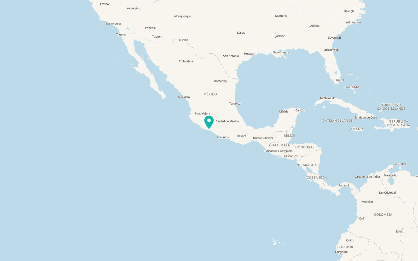Map of Ciudad Lázaro Cárdenas