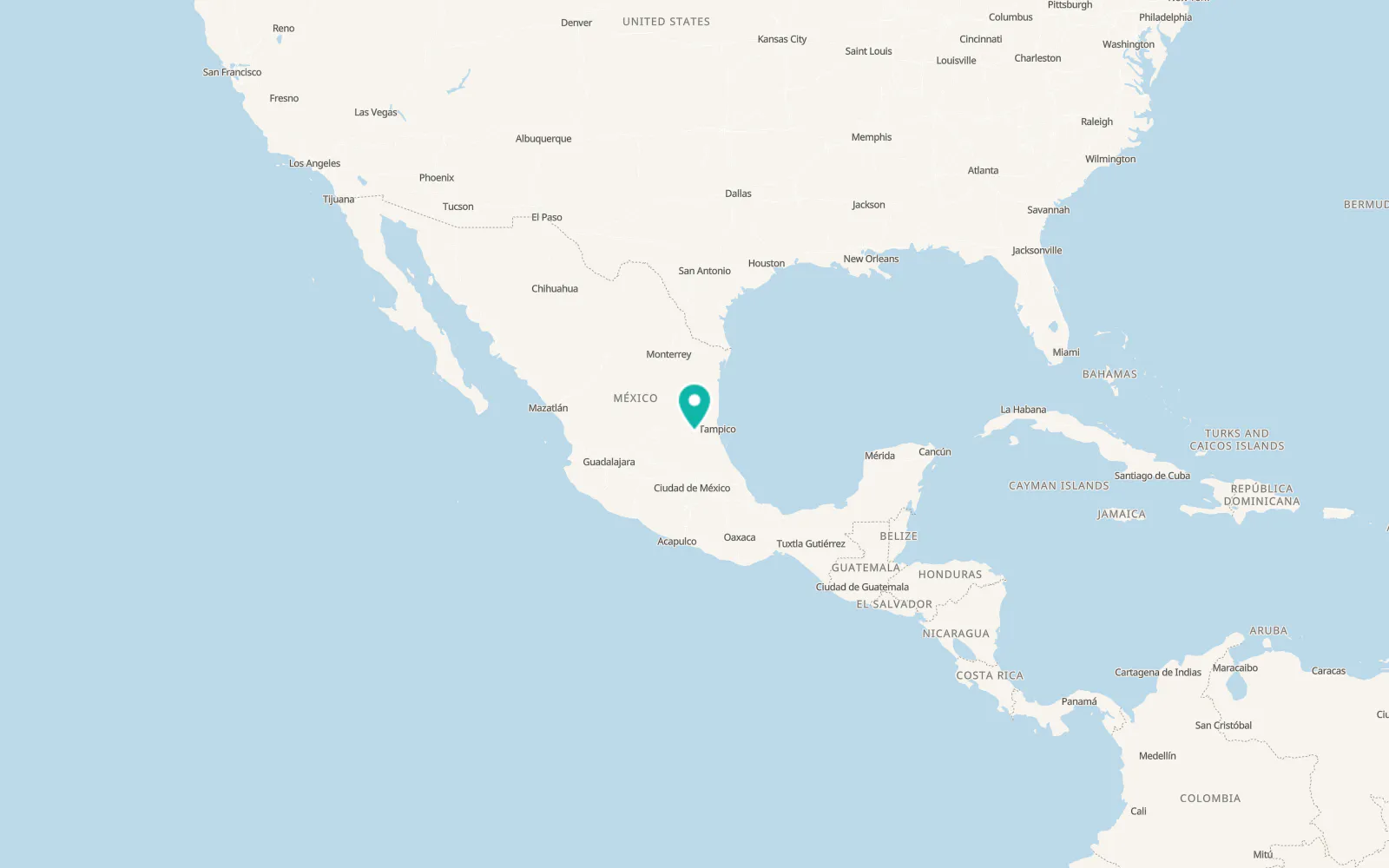 Map of Ciudad Valles
