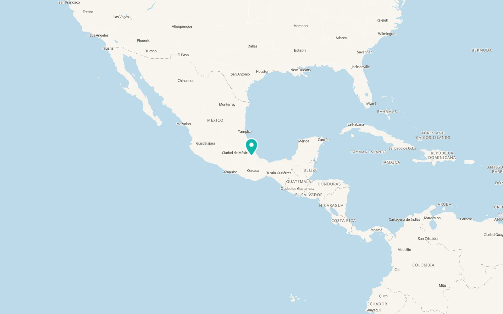 Map of Córdoba