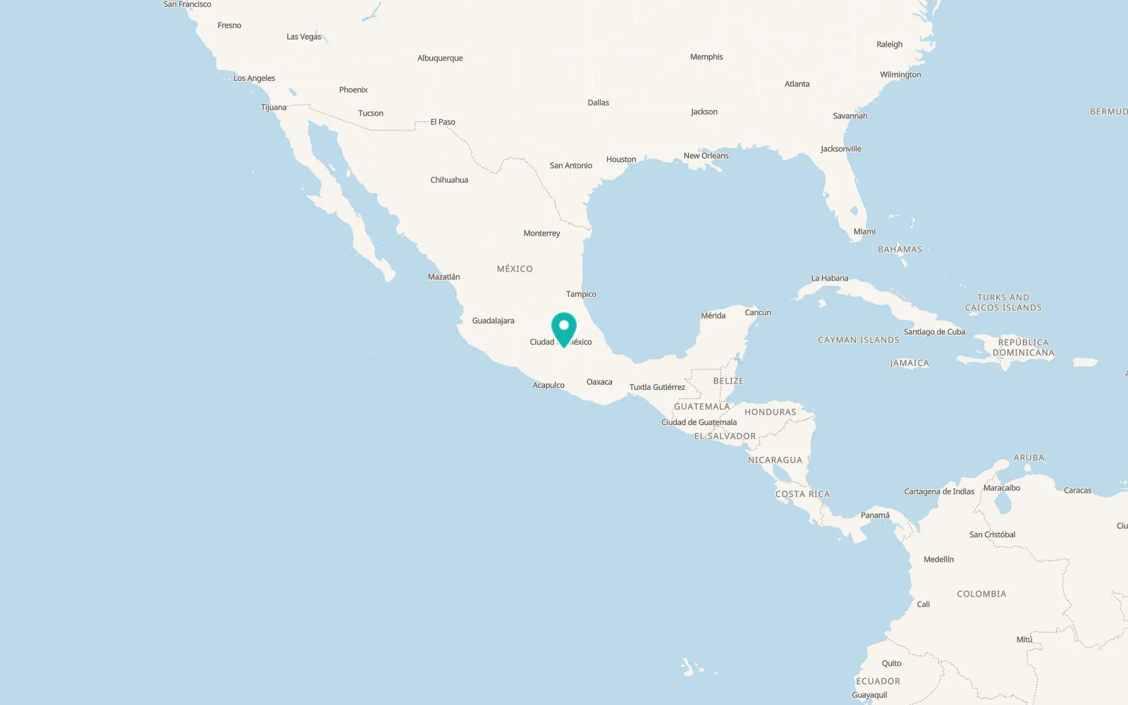 Map of Cuautla
