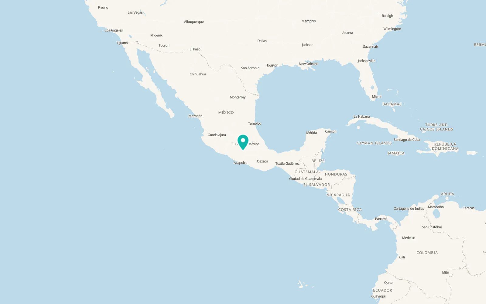 Map of Iguala de la Independencia