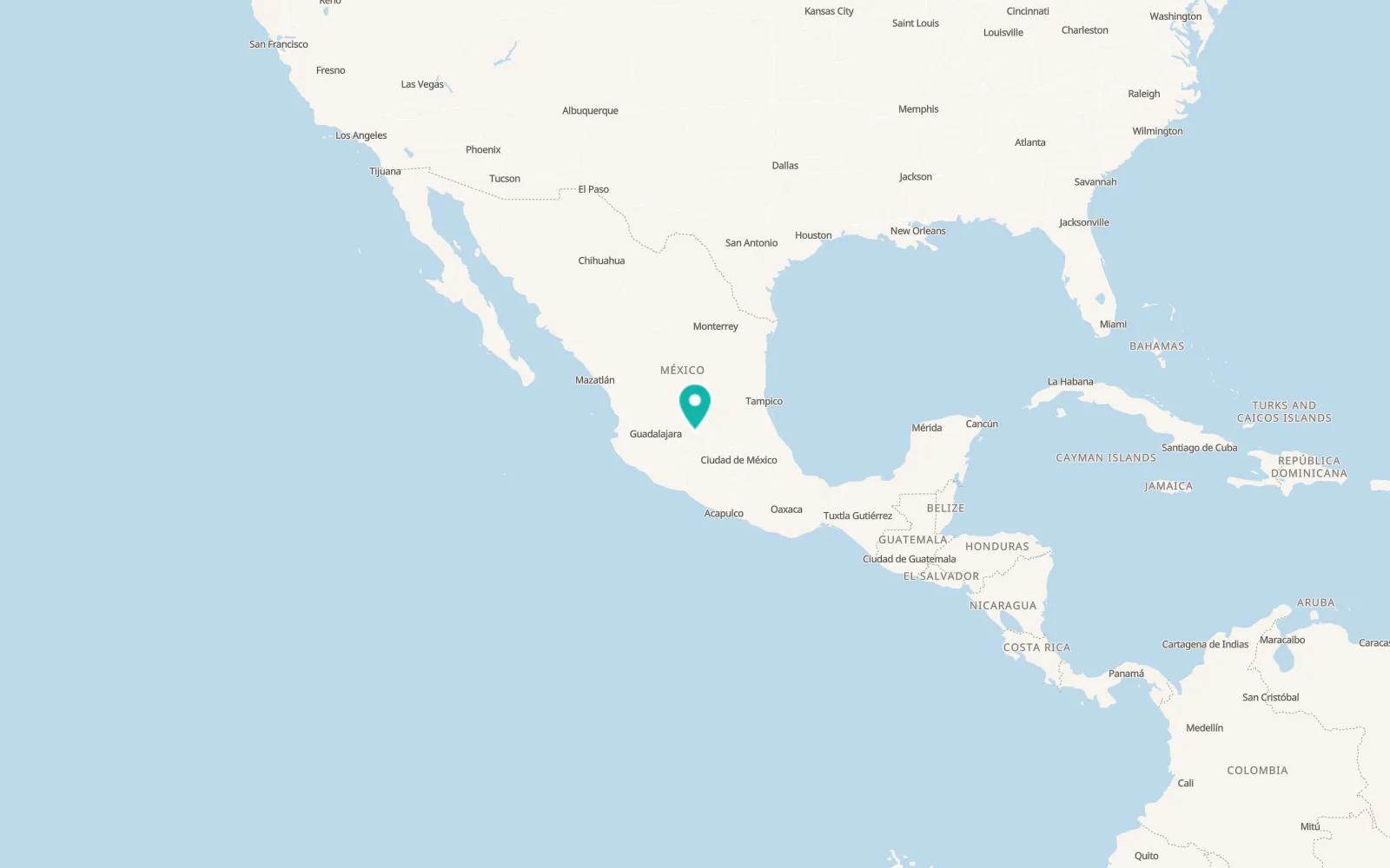 Map of Irapuato