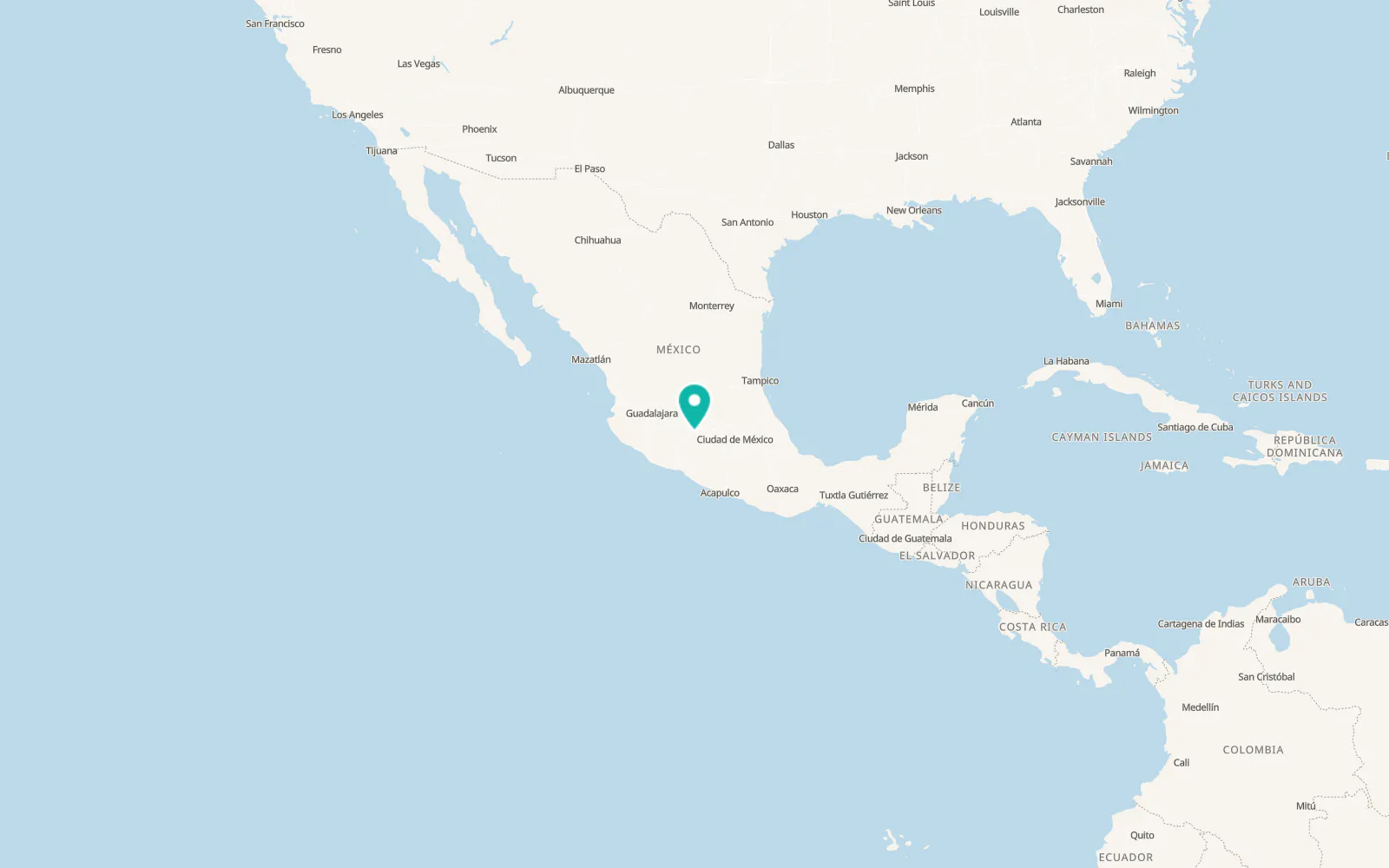 Map of Morelia
