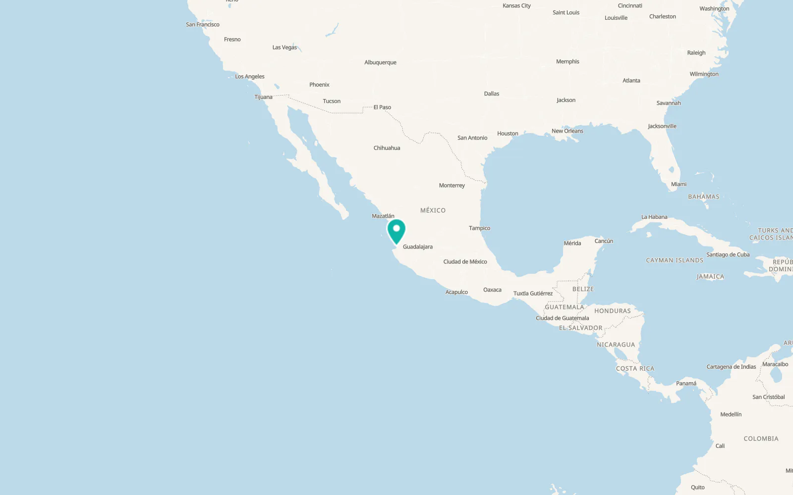 Map of Puerto Vallarta