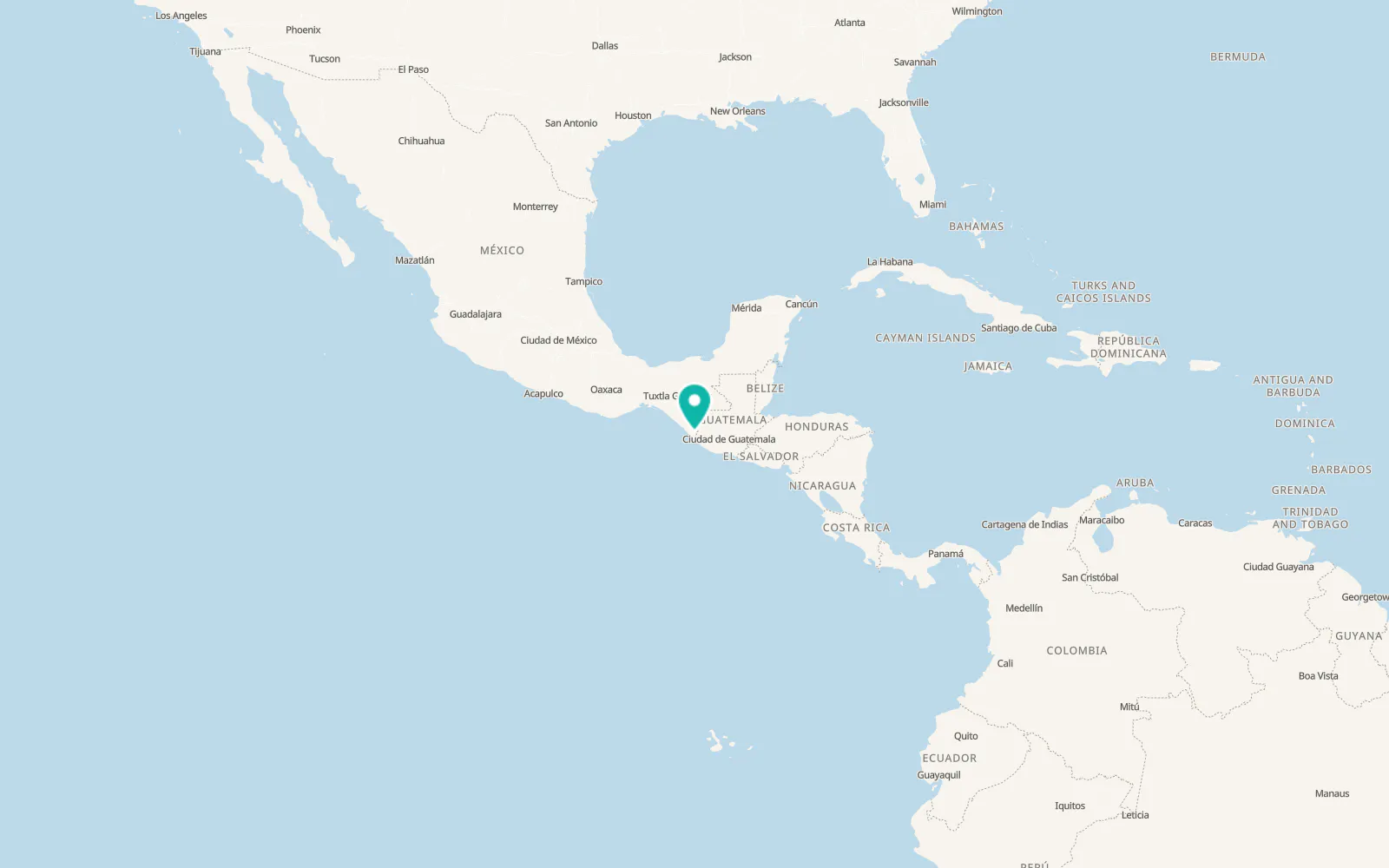 Map of Tapachula