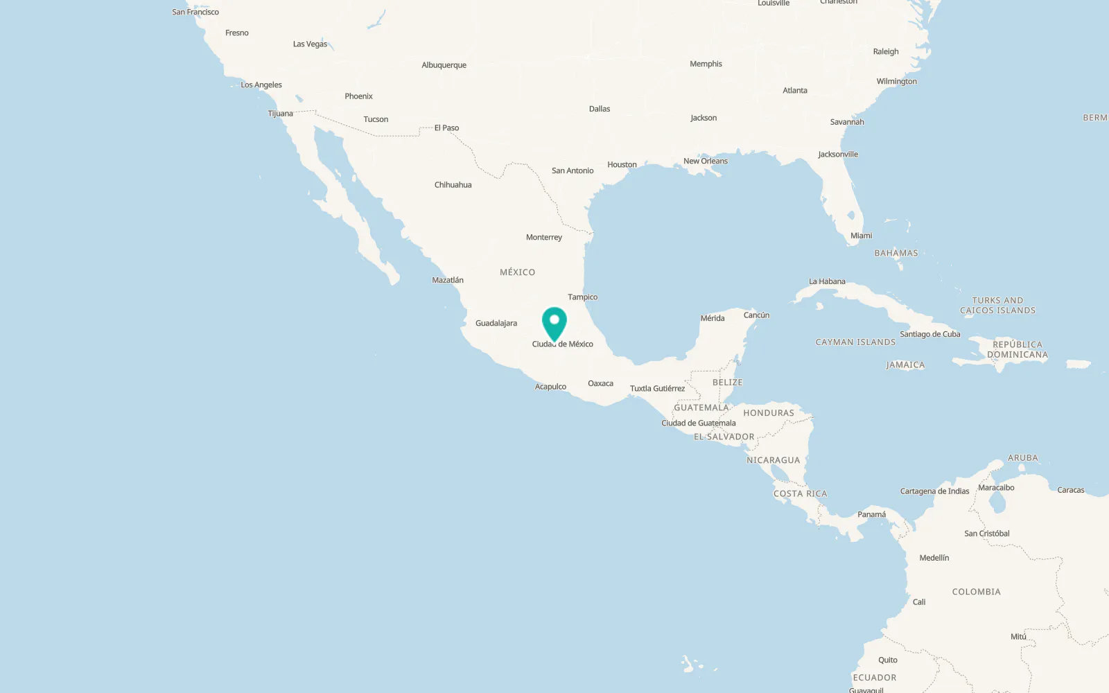 Map of Toluca