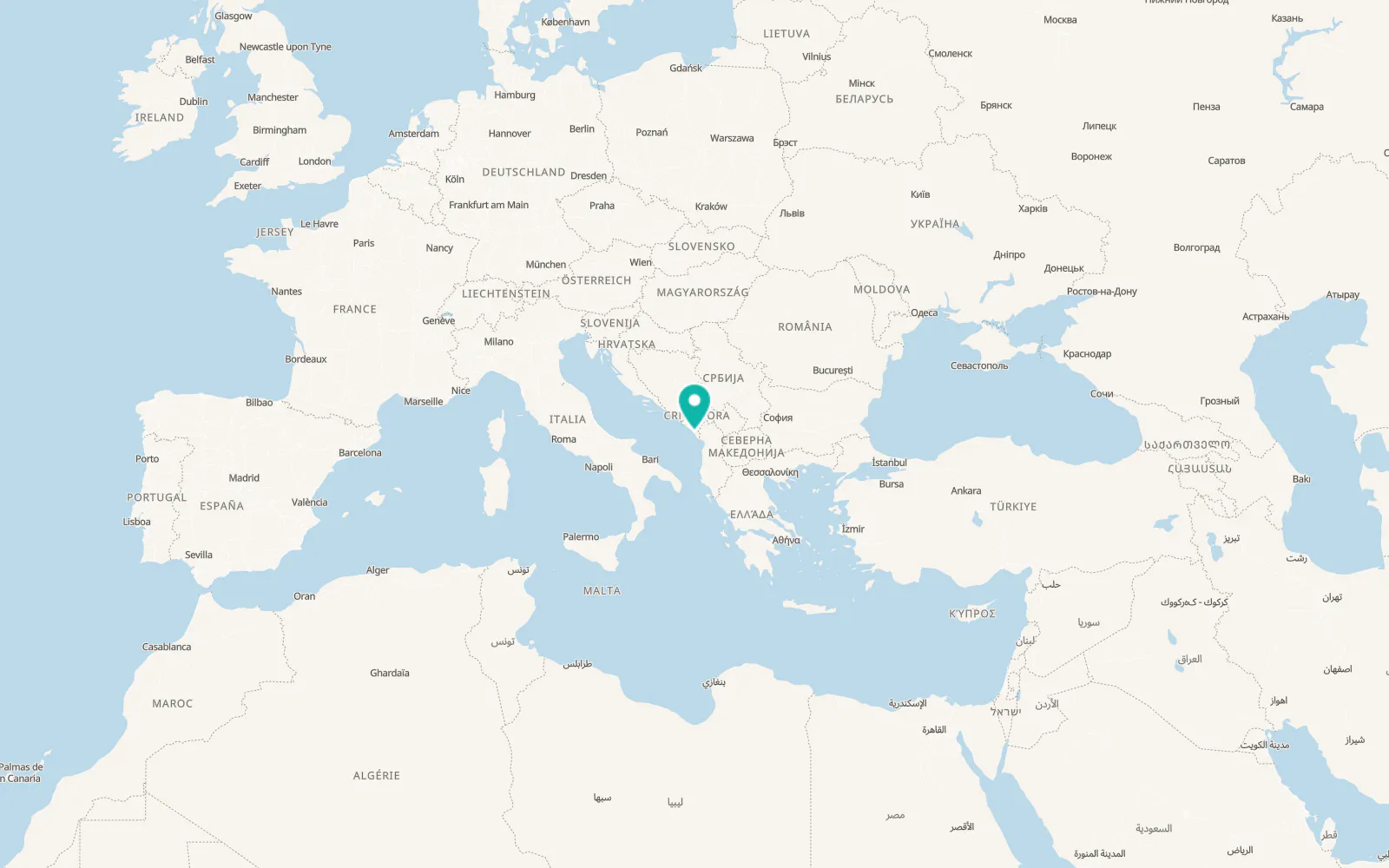 Map of Bar