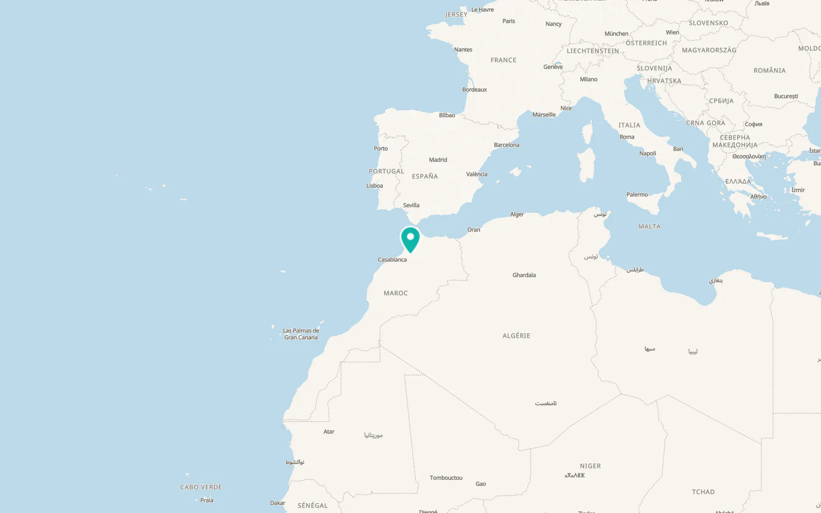 Map of Khemisset