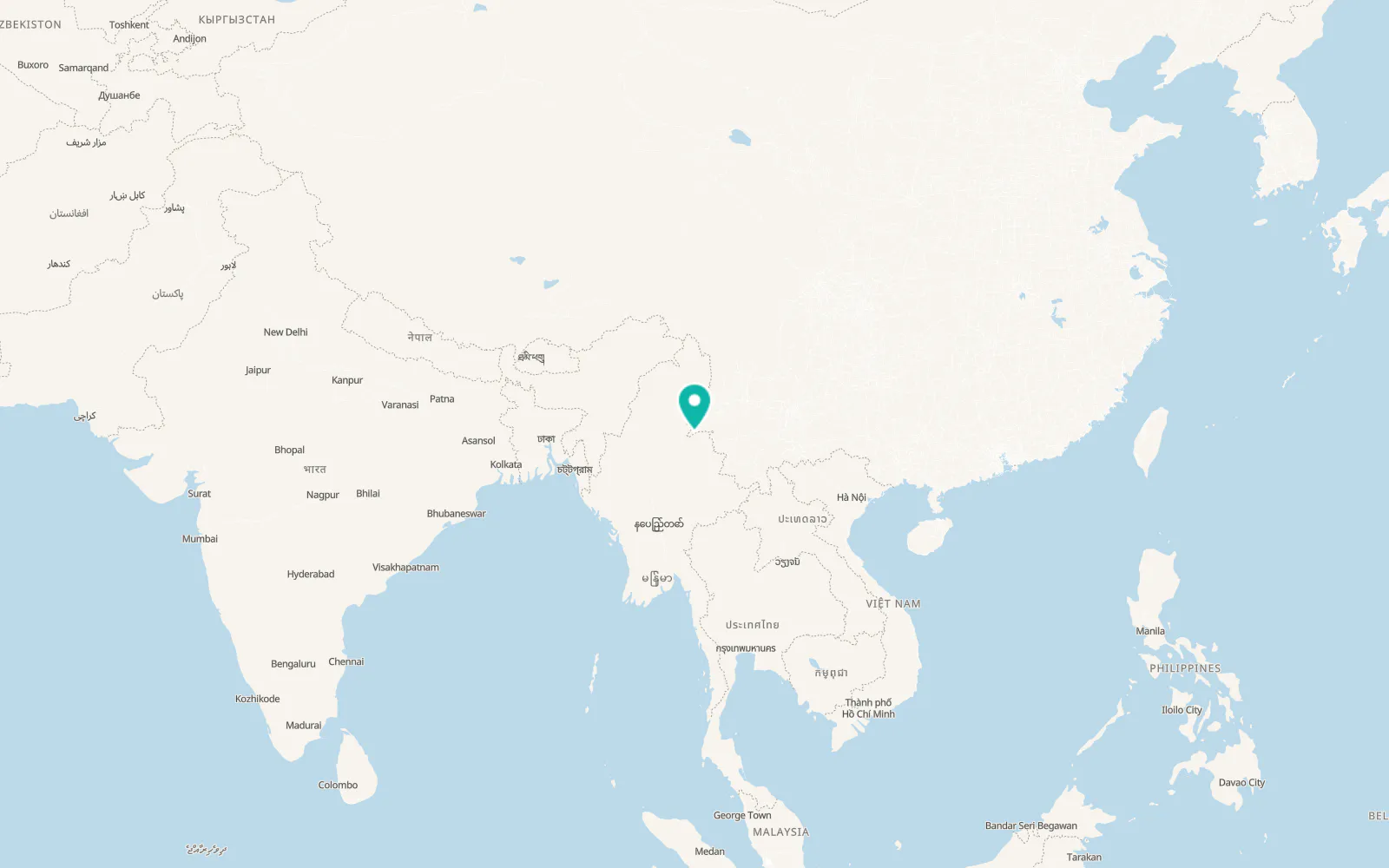 Map of Mu-se