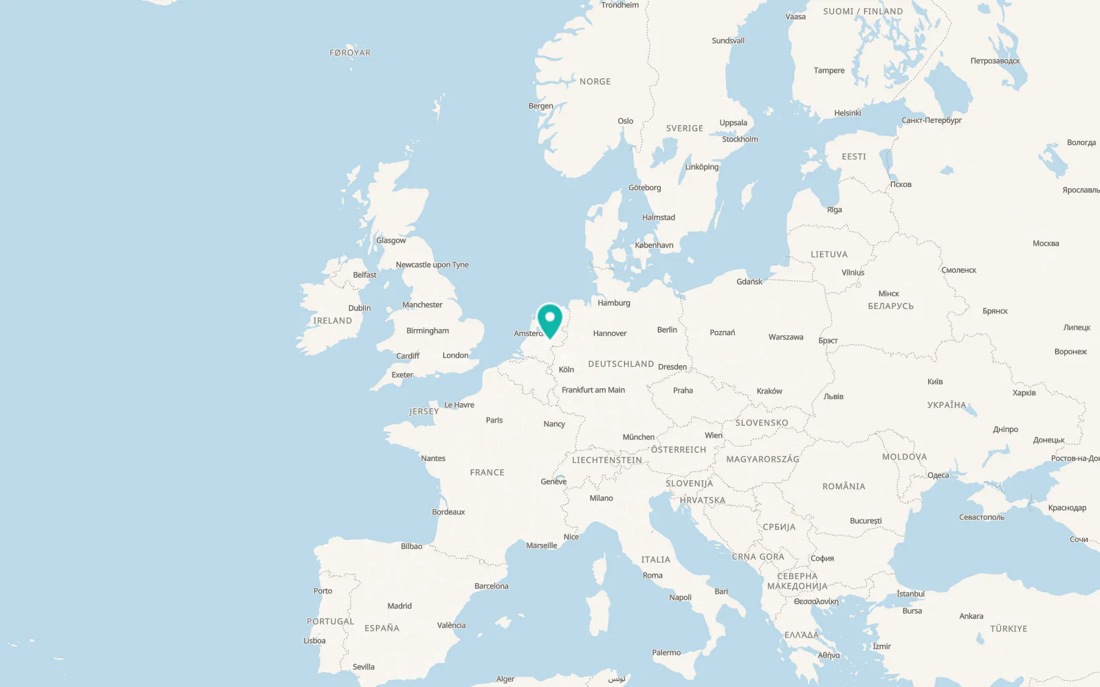 Map of Arnhem