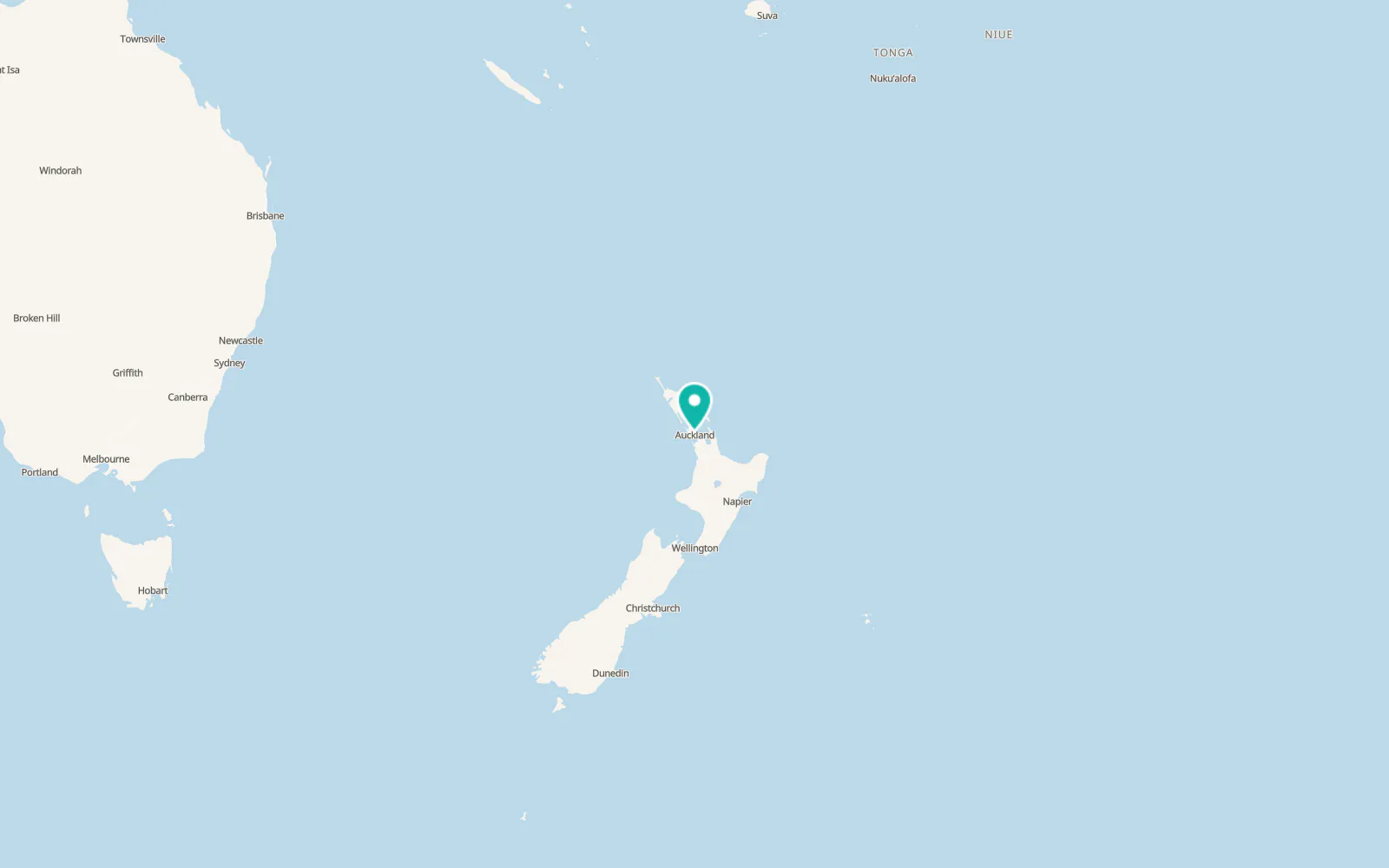 Map of North Shore