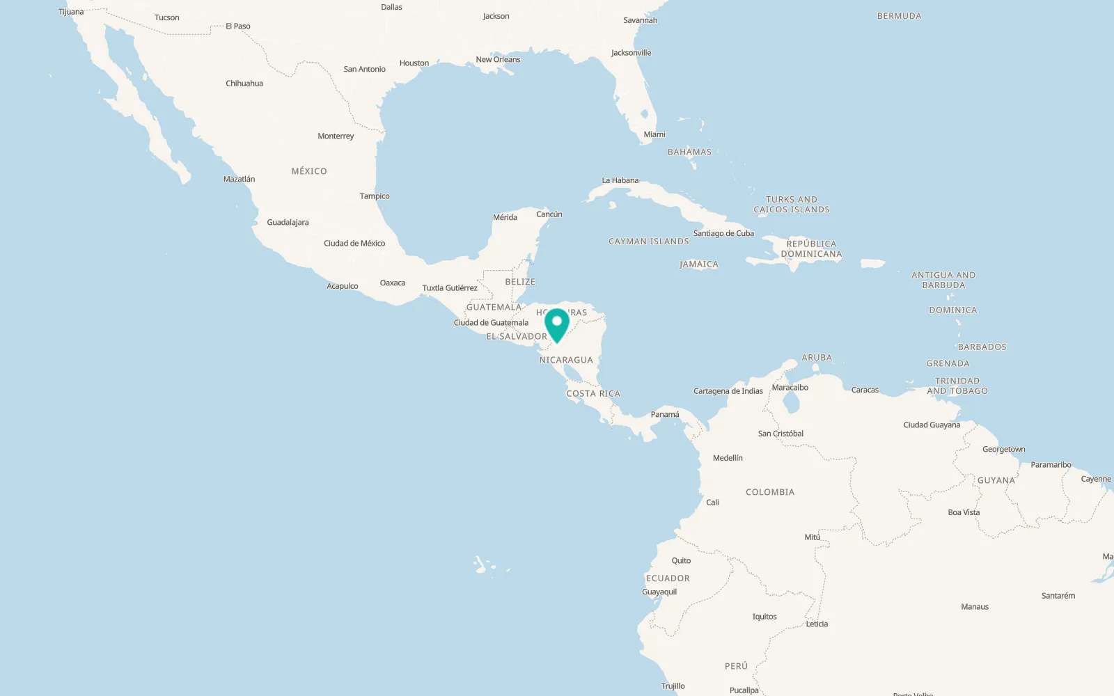 Map of Estelí