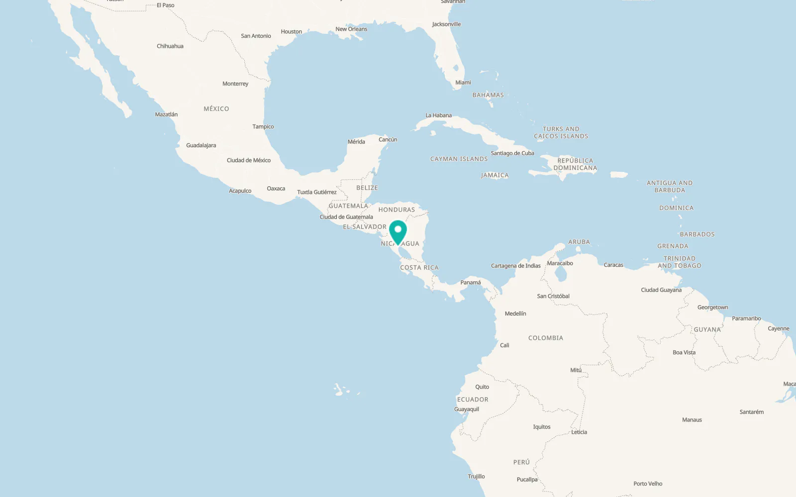 Map of Granada