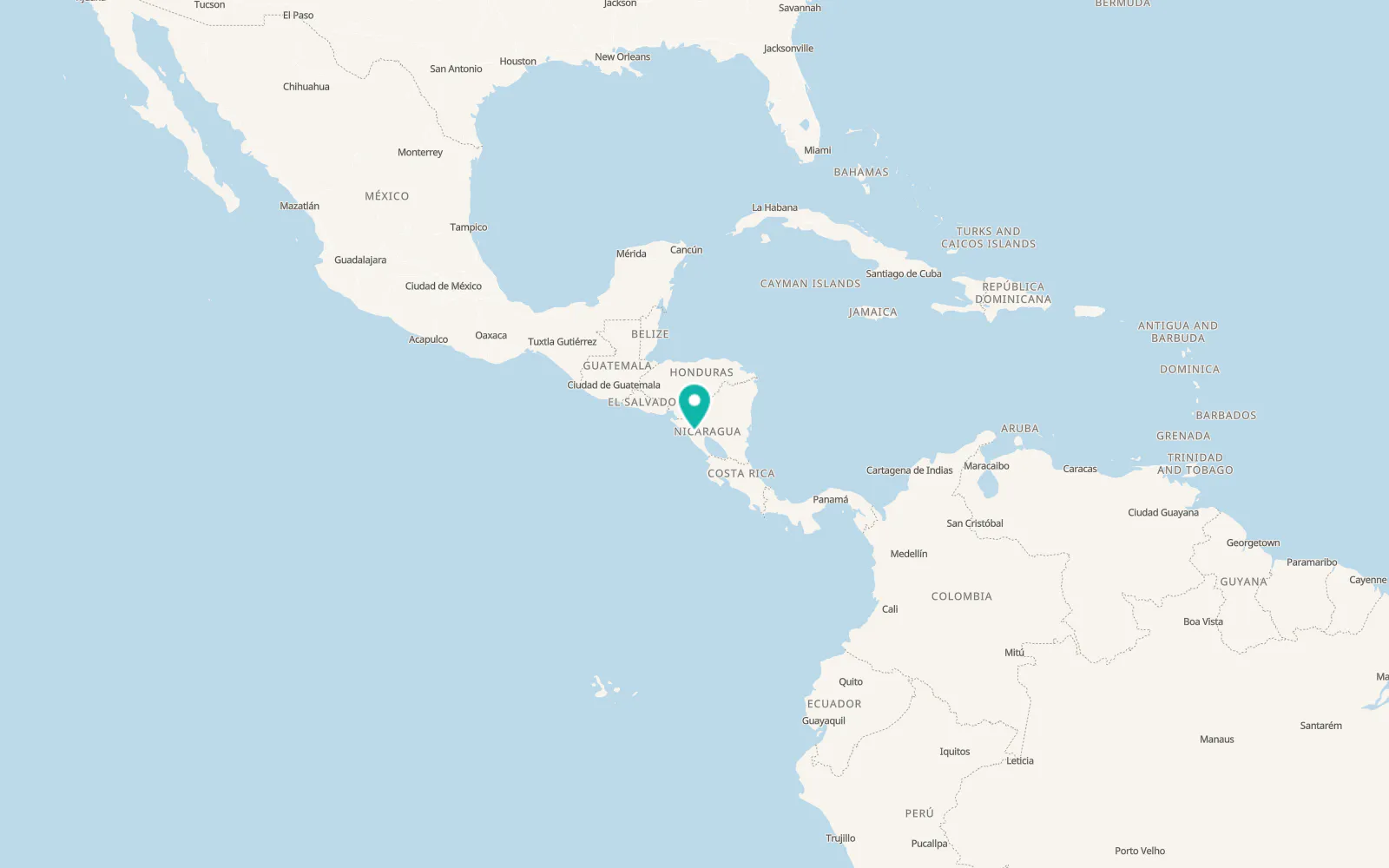 Map of Mateare