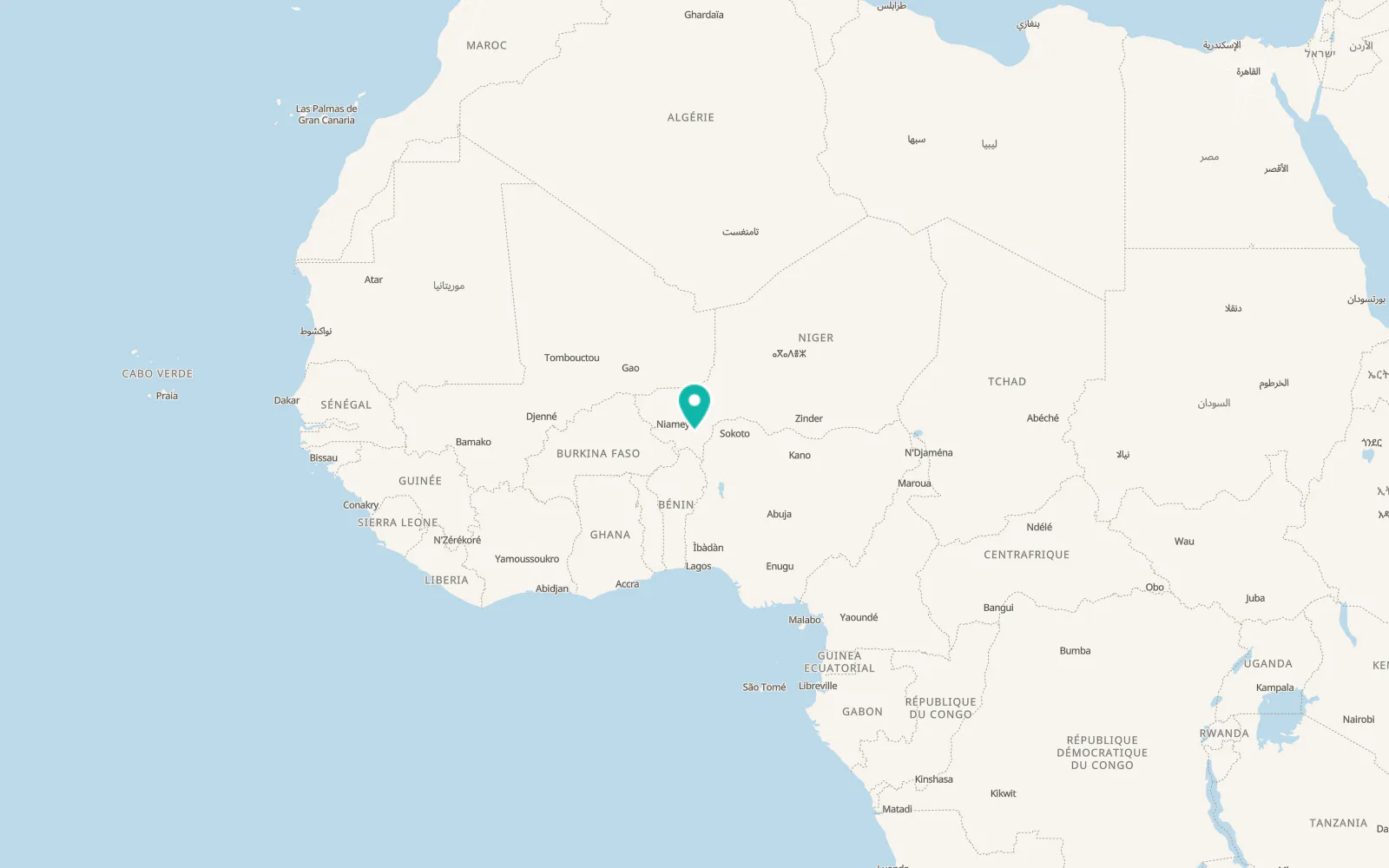Map of Dosso
