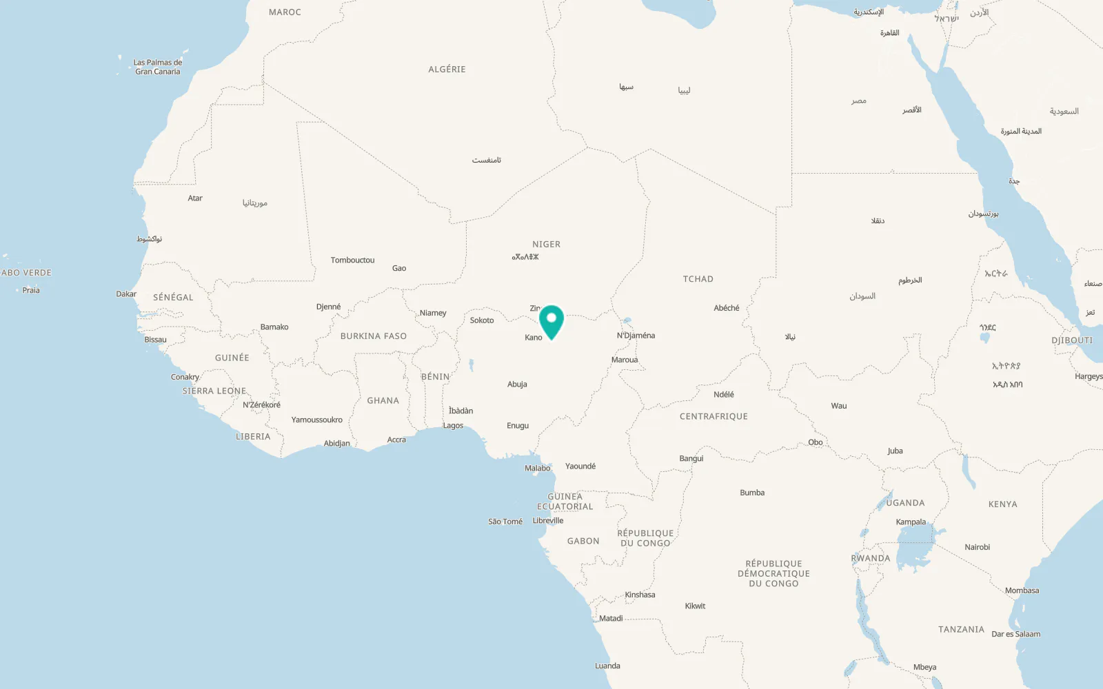 Map of Chakwama