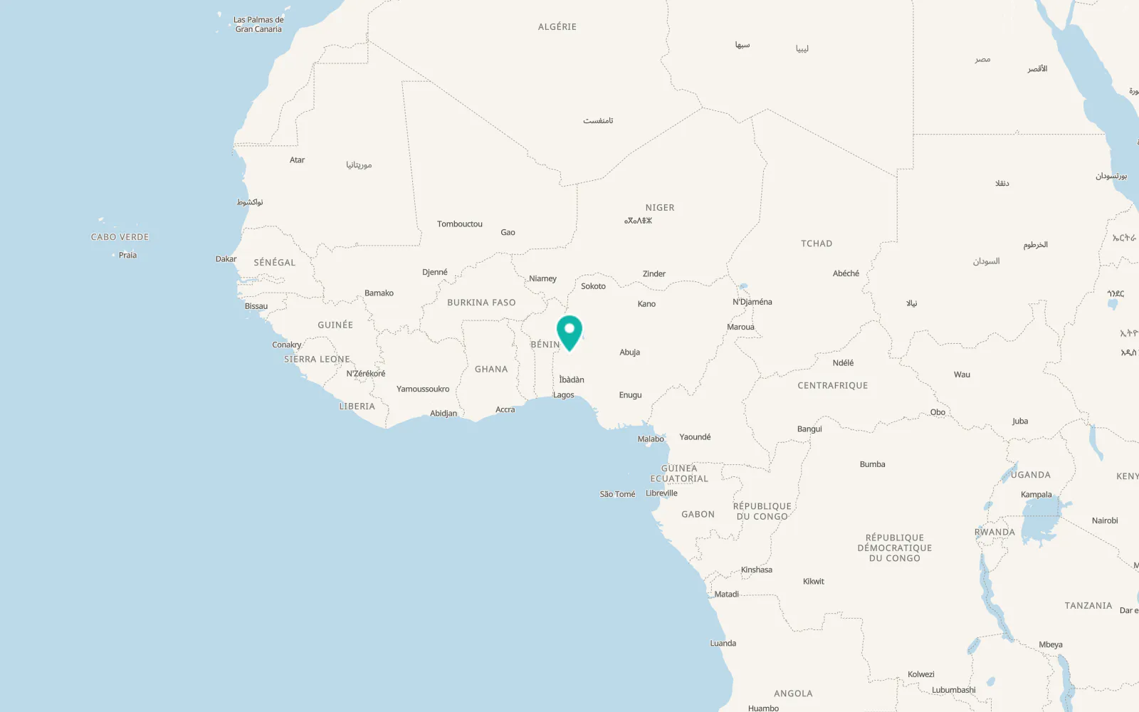 Map of Igboho