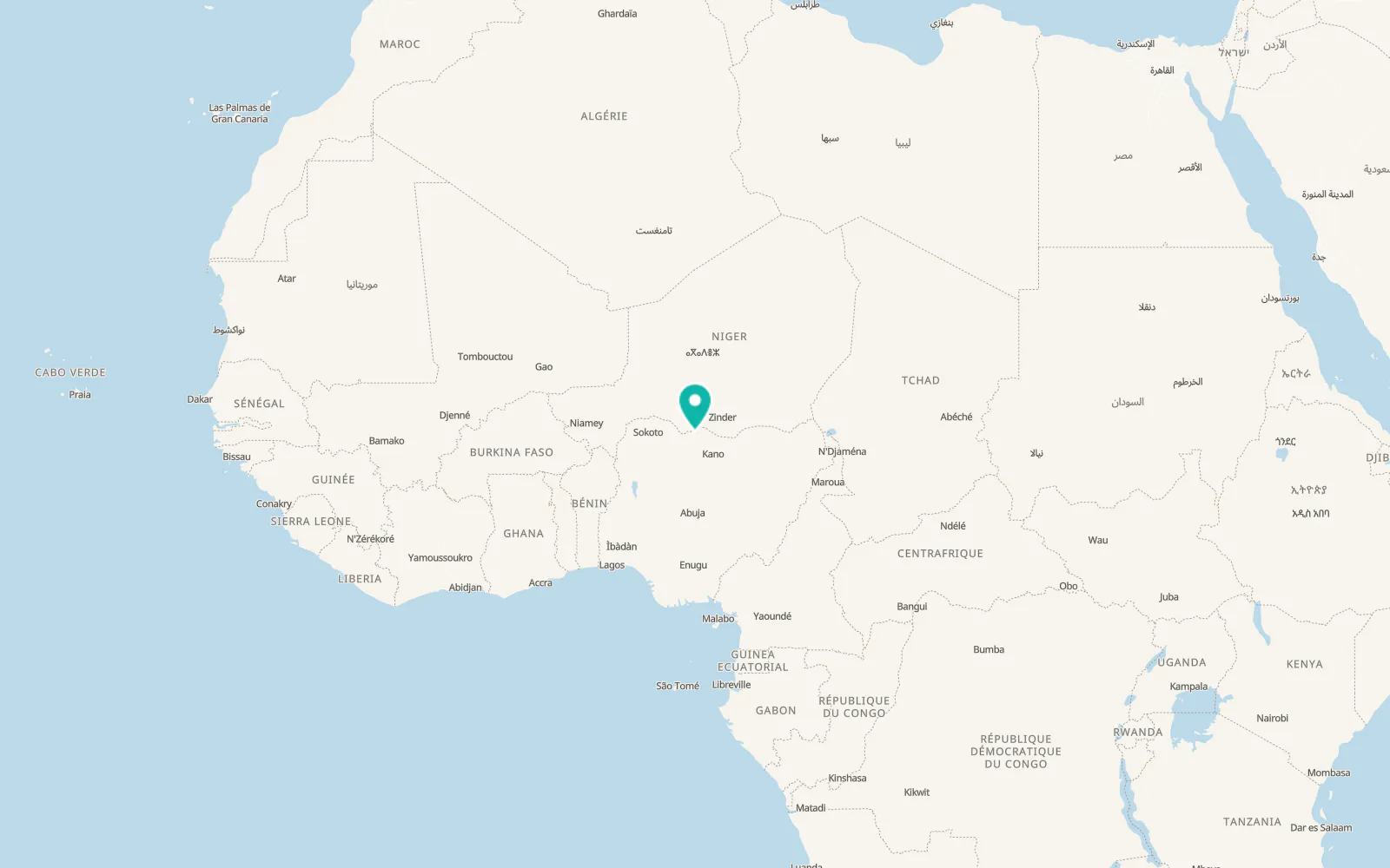 Map of Katsina