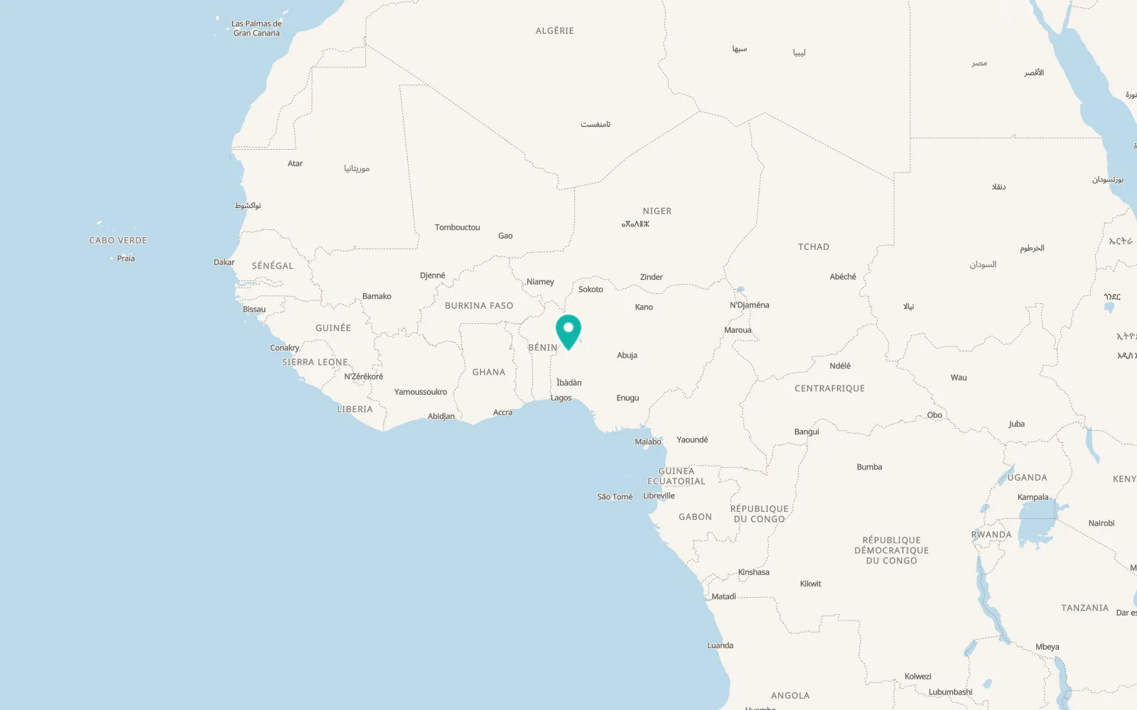 Map of Kisi