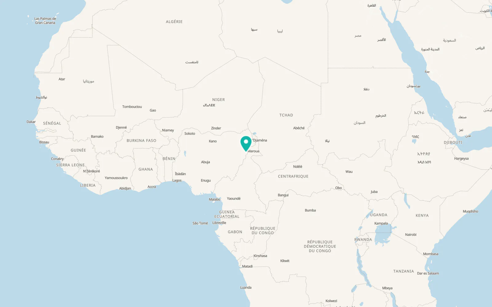 Map of Mubi