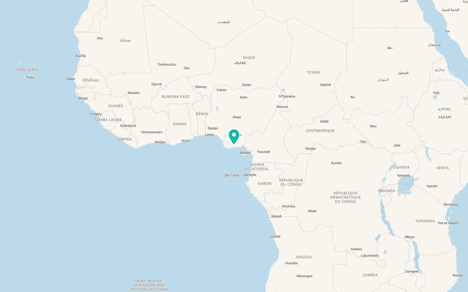Map of Okrika
