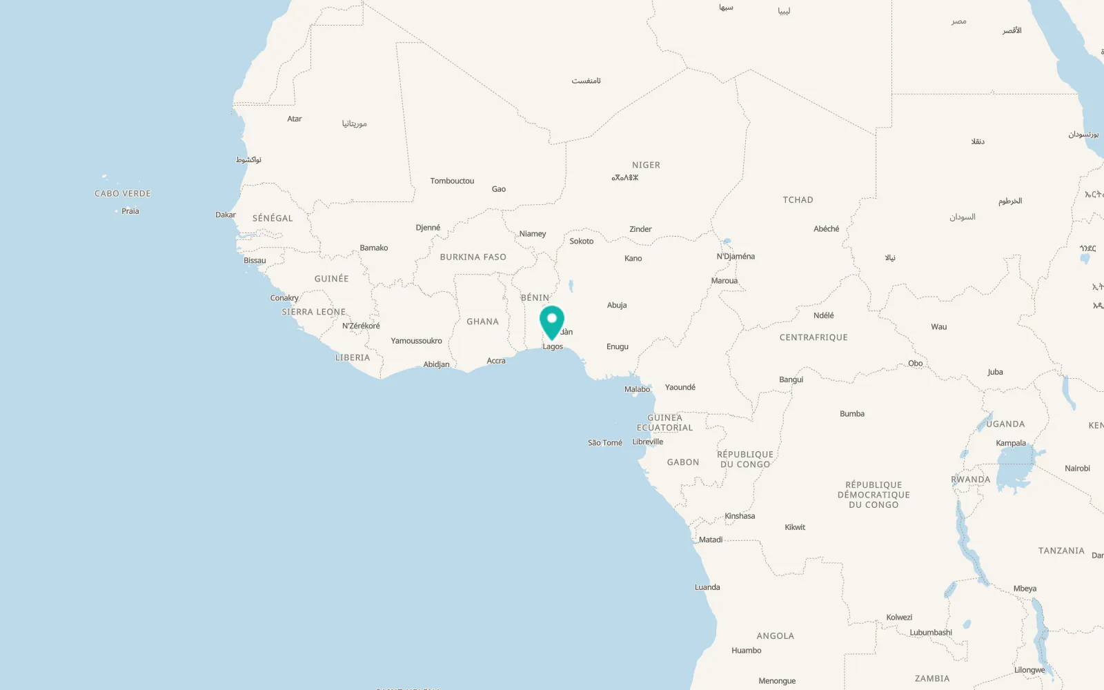 Map of Oshodi