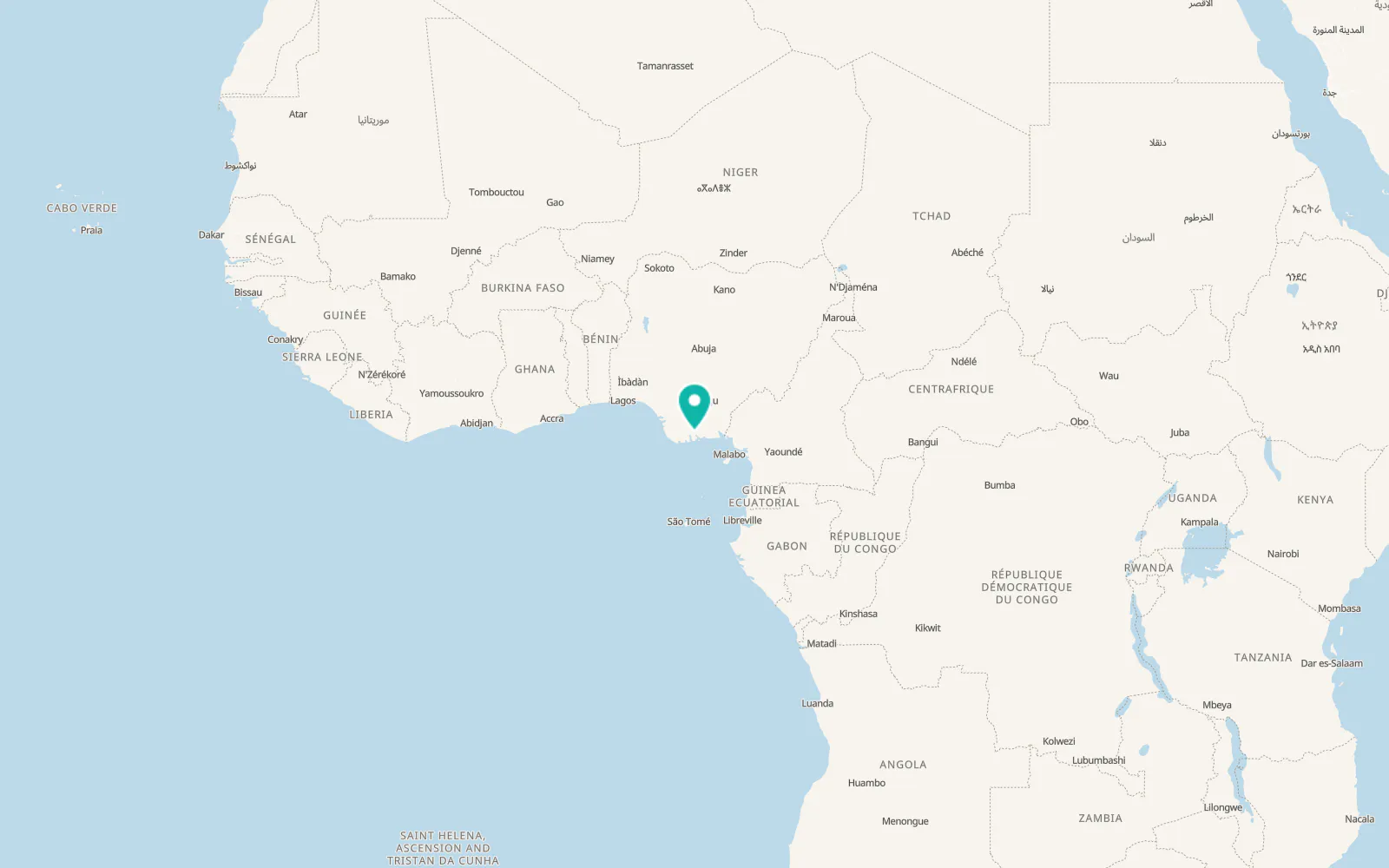 Map of Port Harcourt
