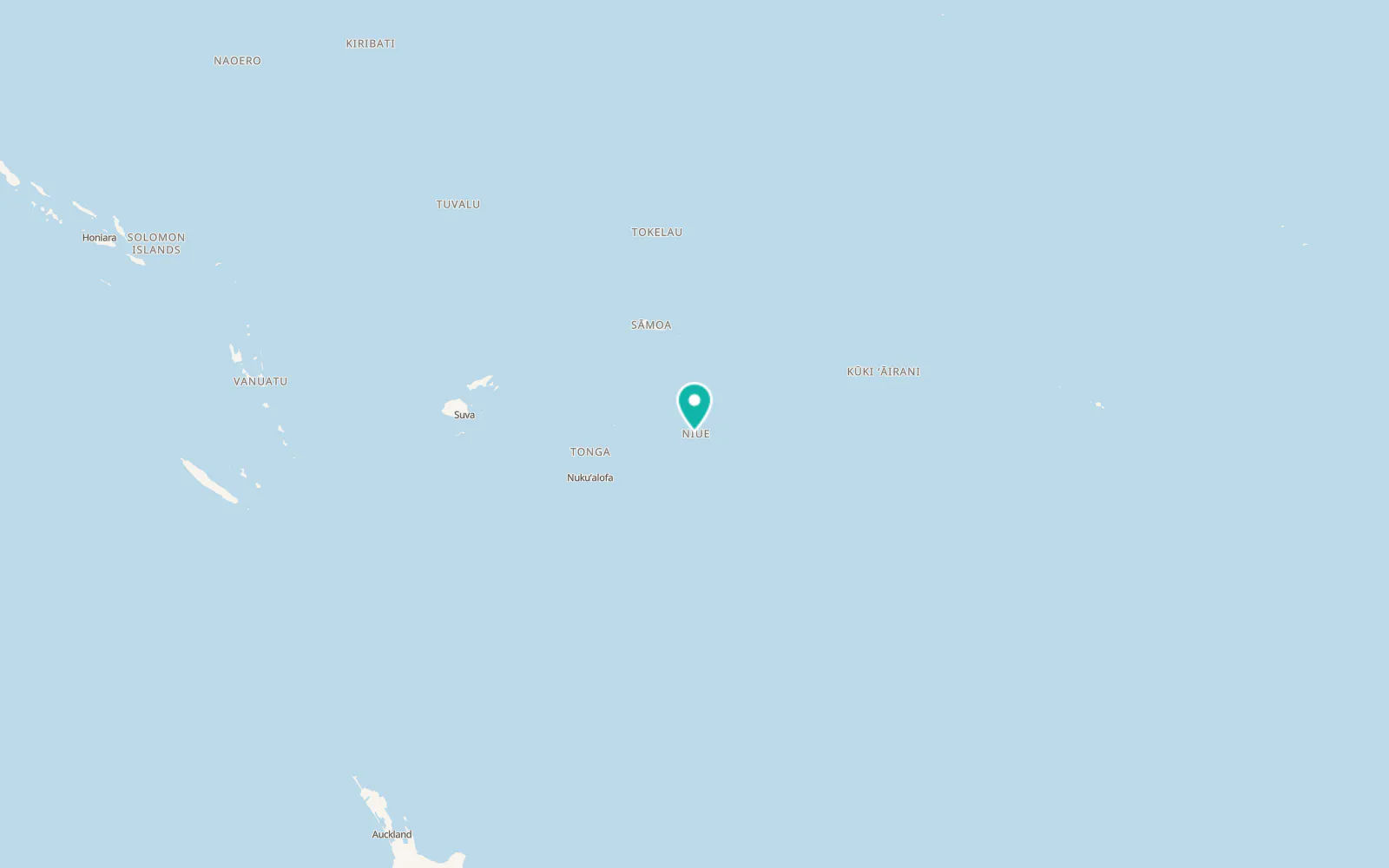 Map of Alofi