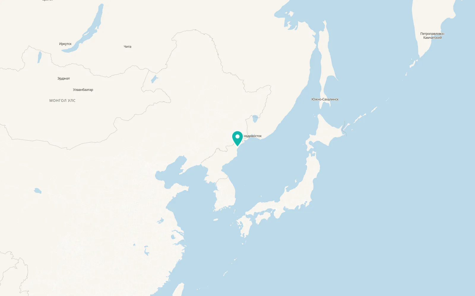 Map of Chongjin
