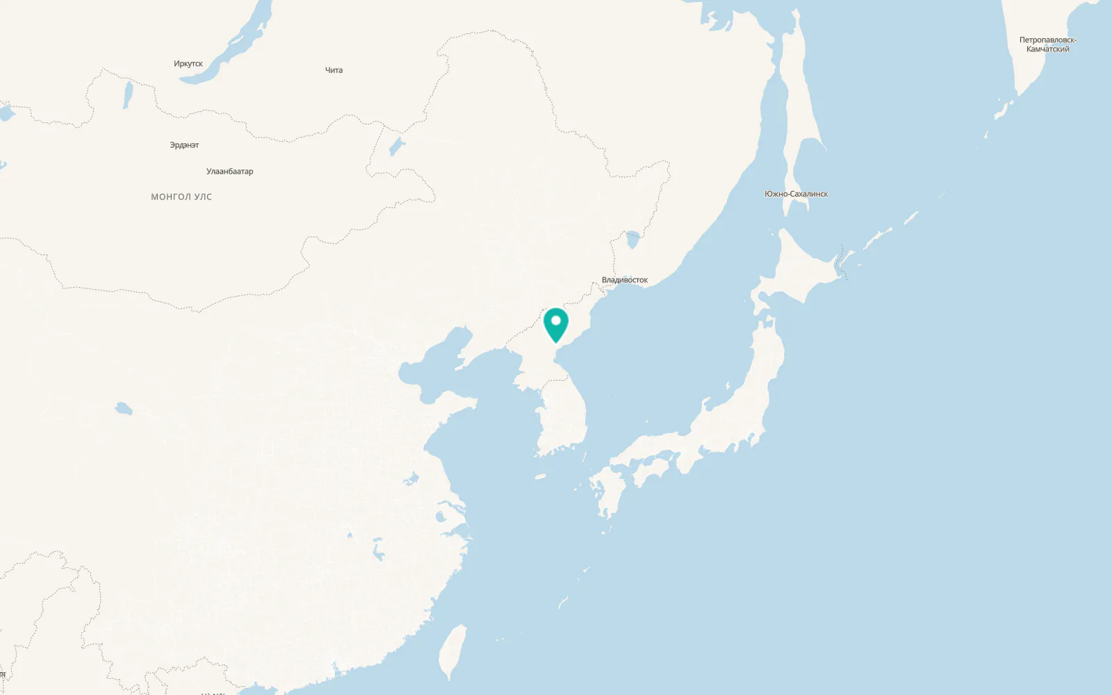 Map of Hamhŭng