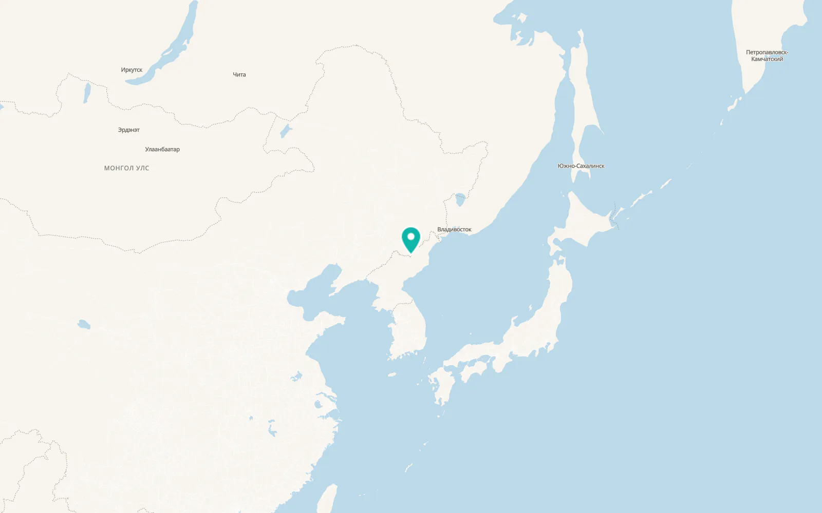 Map of Hyesan