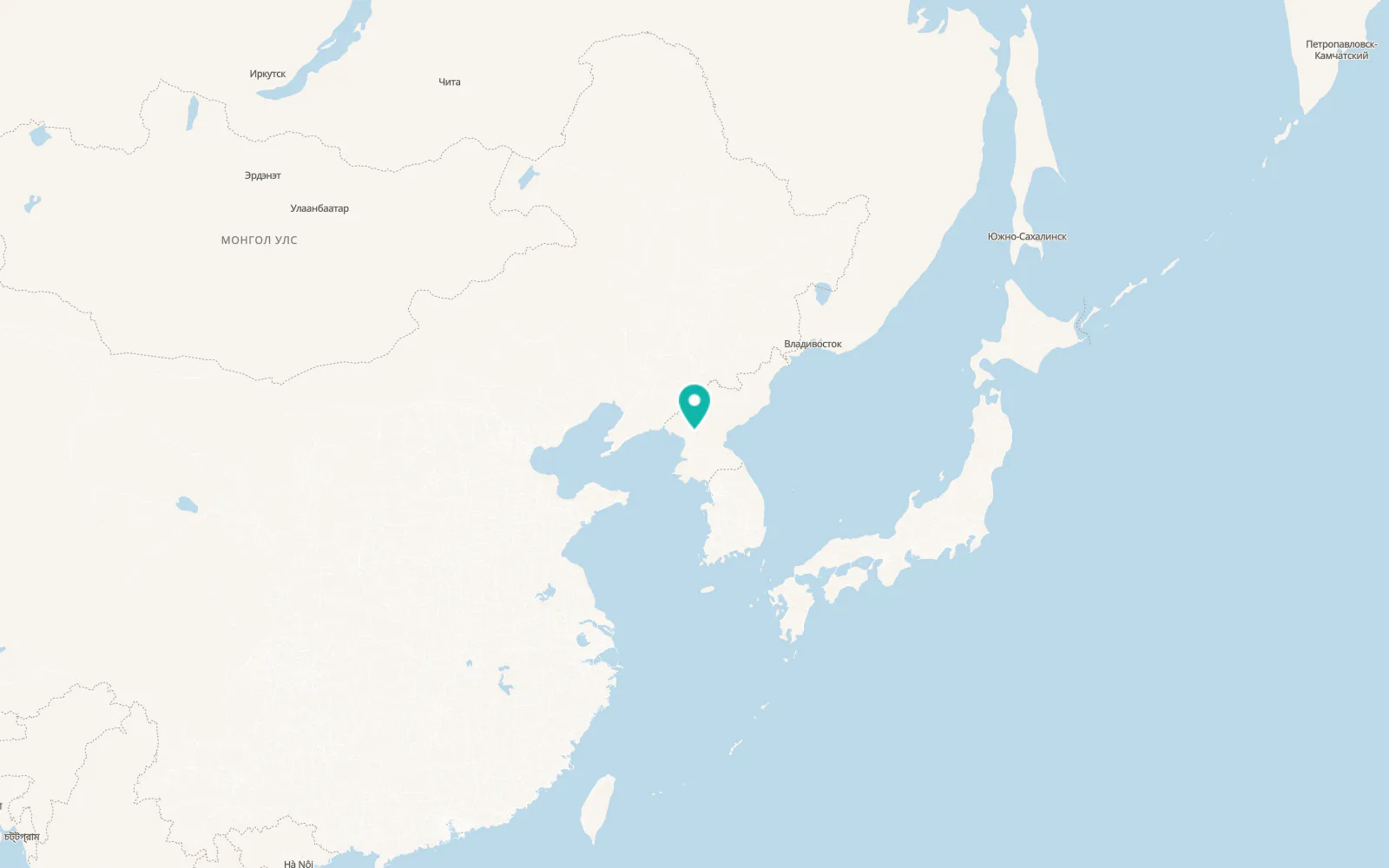 Map of Kaech’ŏn